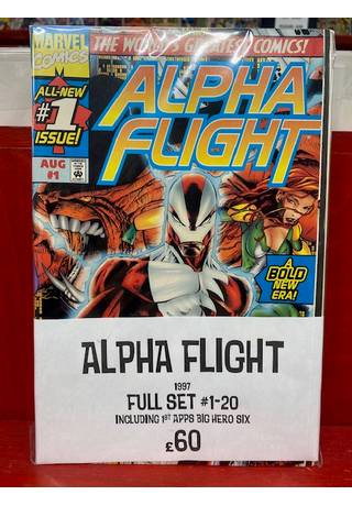 Alpha Flight (1997) Complete Set #1-20