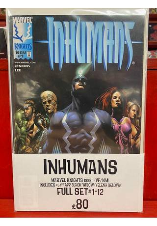 Inhumans (1998) Complete Set #1-12