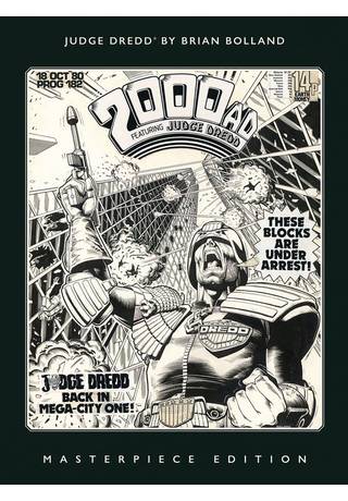 Judge Dredd Brian Bolland Masterpiece Ed