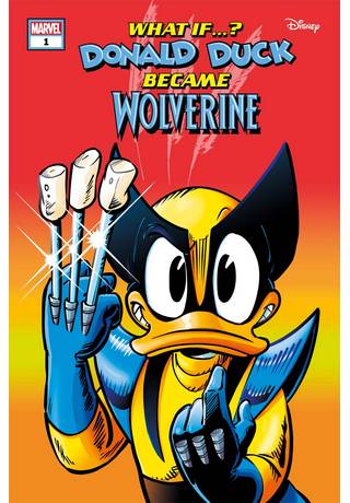 Disney What If Donald Duck Became Wolverine #1