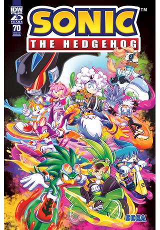 Sonic The Hedgehog #70 Cover A Hammerstrom