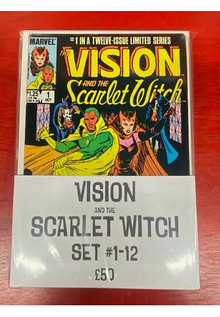 Vision & Scarlet Witch Complete Set #1-12 